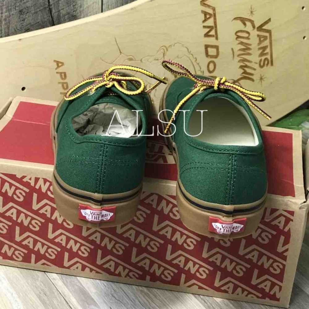 NWT VANS Authentic Gumsole Eden Boot Lace Green W - Picture 4 of 7